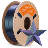 (€12 for the whole thing) Burnt Titanum Series - PLA - Burning Titanium Tricolor - Blue & Green & Rose Red - 1kg