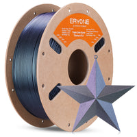 (€12 for the whole thing) Burnt Titanum Series - PLA - Burning Titanium Tricolor - Blue & Black & Rose Red - 1kg