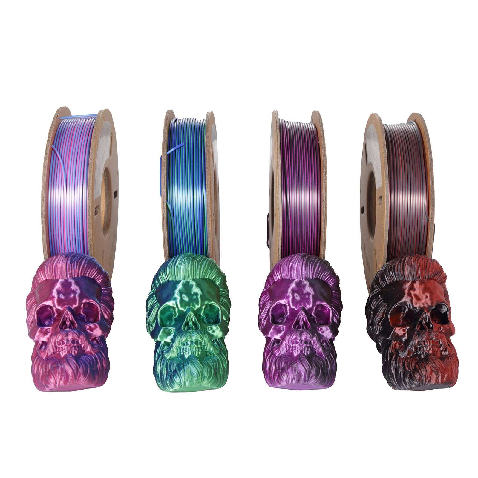 Pre-sale ERYONE Silk Dual-Color PLA 1 ROLL/250g (Total 4 Rolls/1KG/2.2LBS) 1.75mm  Filament,Accuracy +/- 0.03 mm(MOQ:20 Rolls)