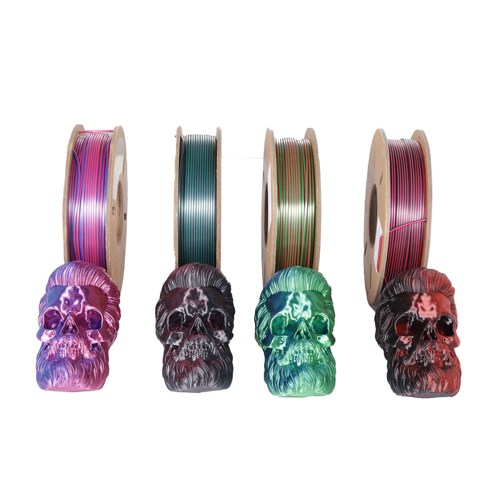 Pre-sale ERYONE Silk Dual-Color PLA 1 ROLL/250g (Total 4 Rolls/1KG/2.2LBS) 1.75mm  Filament,Accuracy +/- 0.03 mm(MOQ:20 Rolls)