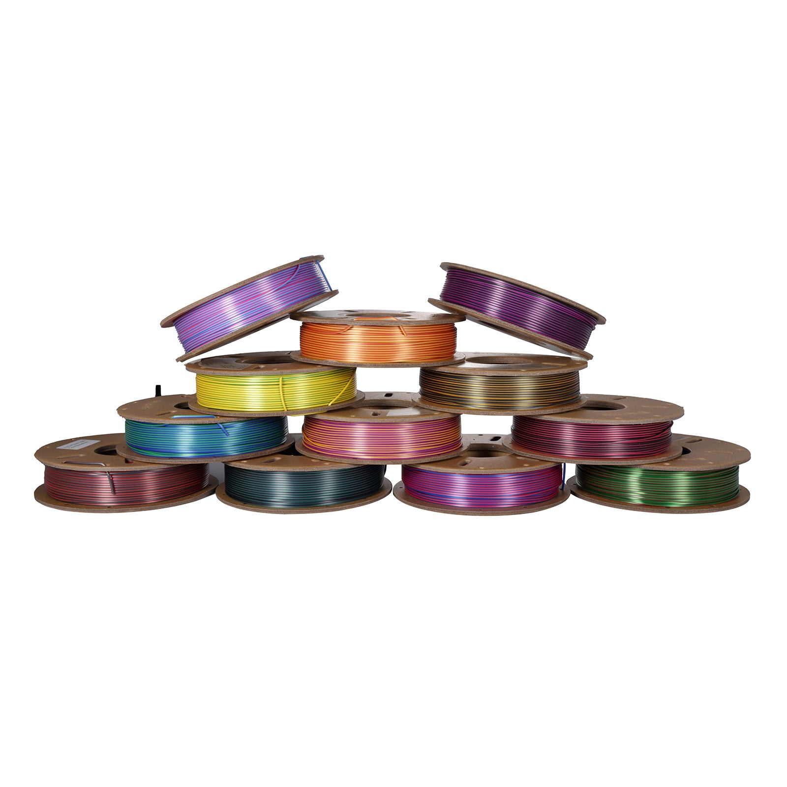 Pre-sale ERYONE Silk Dual-Color PLA 1 ROLL/250g (Total 4 Rolls/1KG/2.2LBS) 1.75mm  Filament,Accuracy +/- 0.03 mm(MOQ:20 Rolls)