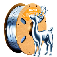 (Pre-Sale)PLA All Series Filament，1kg (MOQ:20 Rolls,Mixable) - Ultra Silk-Silver