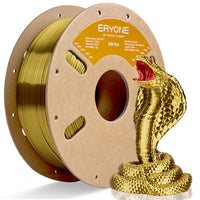 ERYONE Silk PLA Filament 1.75mm, Silky Shiny 3D Printing Material for 3D Printer and 3D Pen, 1kg 1 Spool, 1.75mm  - PLA Silk-Brass