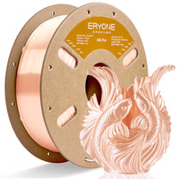 ERYONE Silk PLA Filament 1.75mm, Silky Shiny 3D Printing Material for 3D Printer and 3D Pen, 1kg 1 Spool, 1.75mm  - PLA Silk-Apricot