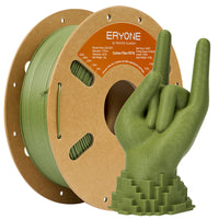 PETG & Carbon Fiber PETG Filament - 1.75mm±0.03mm (1kg) - Carbon fiber - Grass green
