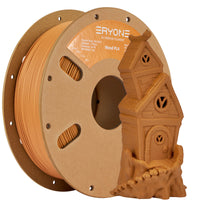 PLA Wood Filament - 1.75mm±0.03mm (1kg) - Clay