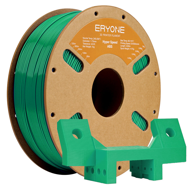 ERYONE High Speed ABS 3D Printer Filament 1.75mm, Dimensional Accuracy +/- 0.05 mm 1kg (2.2LBS)/Spool