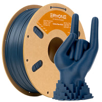PETG & Carbon Fiber PETG Filament - 1.75mm±0.03mm (1kg) - Carbon fibre - blue