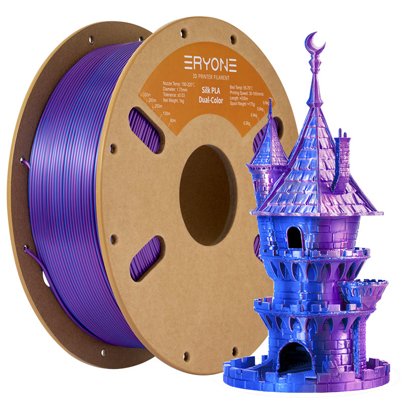 Eryone PLA Filament 1.75mm for 3D Printer 1Kg +/- 0.05 mm