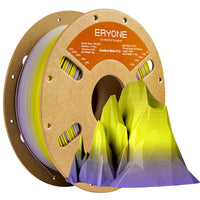 (€12 for the whole thing) PLA Matte Series - PLA - Matte Gradient Multicolor - Granite - Yellow & Purple - 1kg