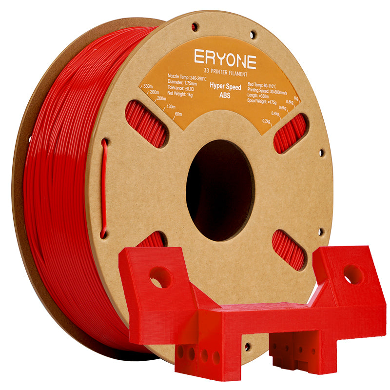 ERYONE ABS-Filament für 3D-Drucker, 1,75 mm, Maßgenauigkeit +/- 0,05 mm, 1 kg (2,2 lbs)/Pool