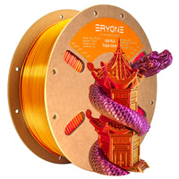 (Pre-Sale)PLA All Series Filament，1kg (MOQ:20 Rolls,Mixable) - Triple-Color Silk-RED&GOLD&PURPLE