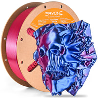 (Pre-Sale)PLA New Product Color Collection Filament,1kg，(MOQ:10 Rolls,Mixable) - Dual Color Silk-High Speed-Blue&Red-1kg