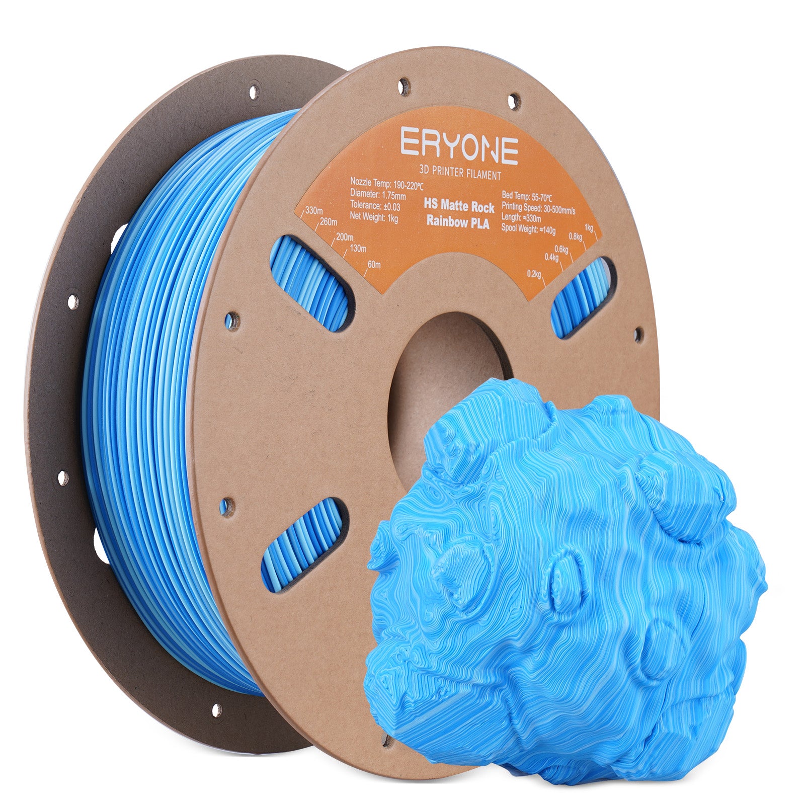 ERYONE Matte PLA Filament, 1.75mm Filament for 3D Printer, 1KG(2.2LBS)/ Spool,