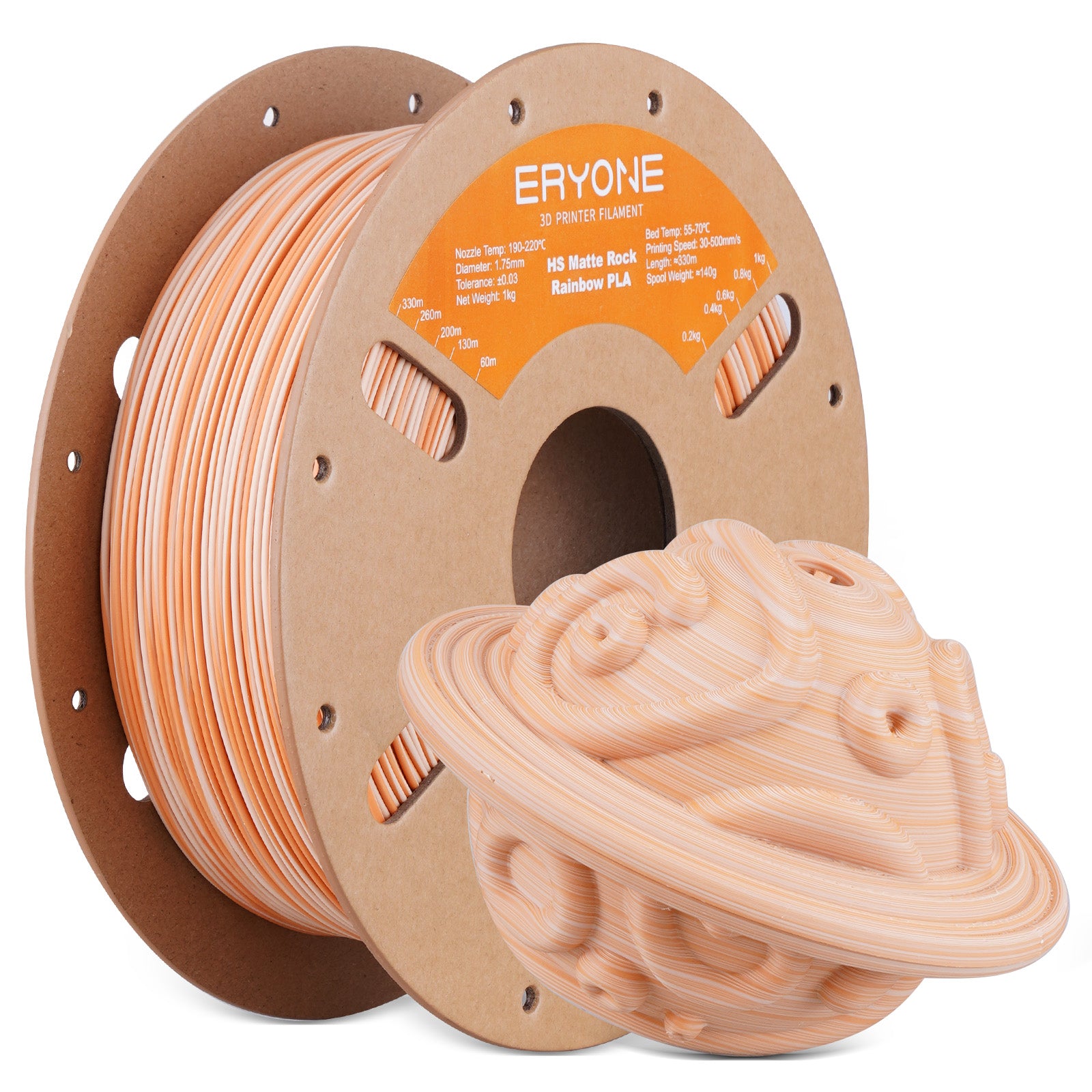ERYONE Matte PLA Filament, 1.75mm Filament for 3D Printer, 1KG(2.2LBS)/ Spool,