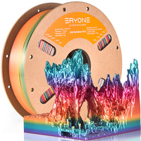 PLA Silk Rainbow Filament - 1.75mm±0.03mm (1kg) - Waterfall rainbow