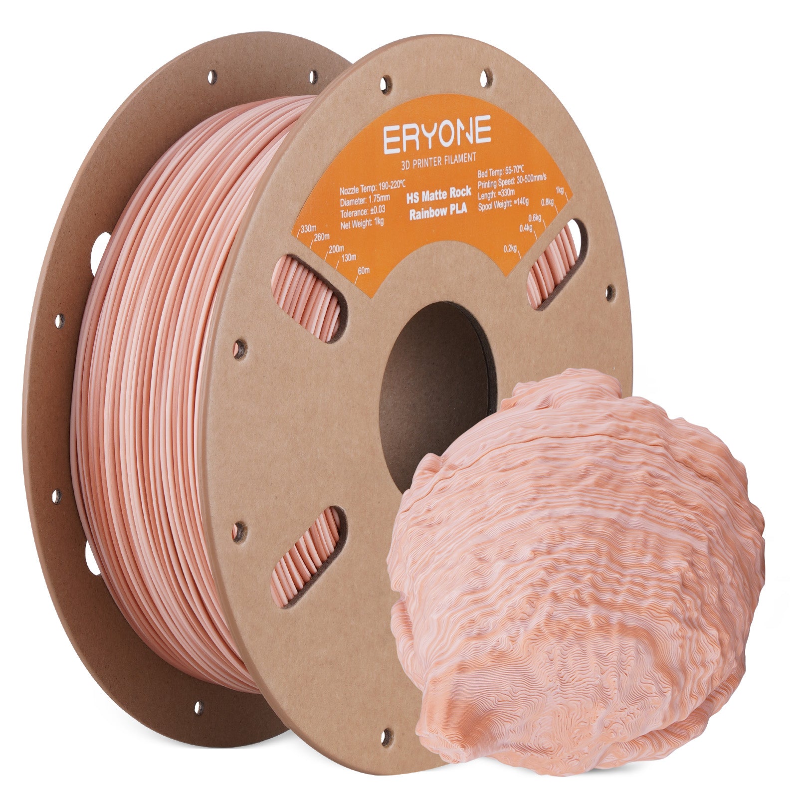 ERYONE Matte PLA Filament, 1.75mm Filament for 3D Printer, 1KG(2.2LBS)/ Spool,