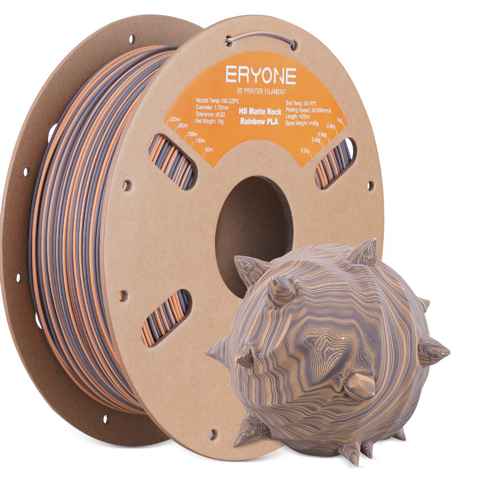 ERYONE Matte PLA Filament, 1.75mm Filament for 3D Printer, 1KG(2.2LBS)/ Spool,