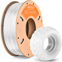 (Pre-Sale)TPU Filament，0.5kg (MOQ:20 Rolls,Mixable) - White / 0.5KG