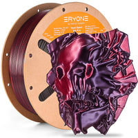 PLA Silk High-Speed Dual-Color Filament - 1.75mm±0.03mm (1kg) - High Speed-Black&Red