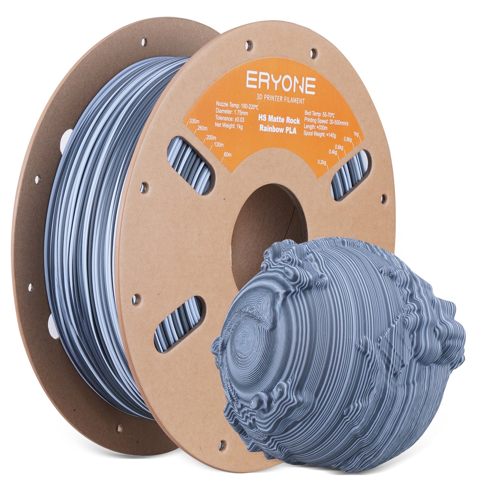 ERYONE Matte PLA Filament, 1.75mm Filament for 3D Printer, 1KG(2.2LBS)/ Spool,