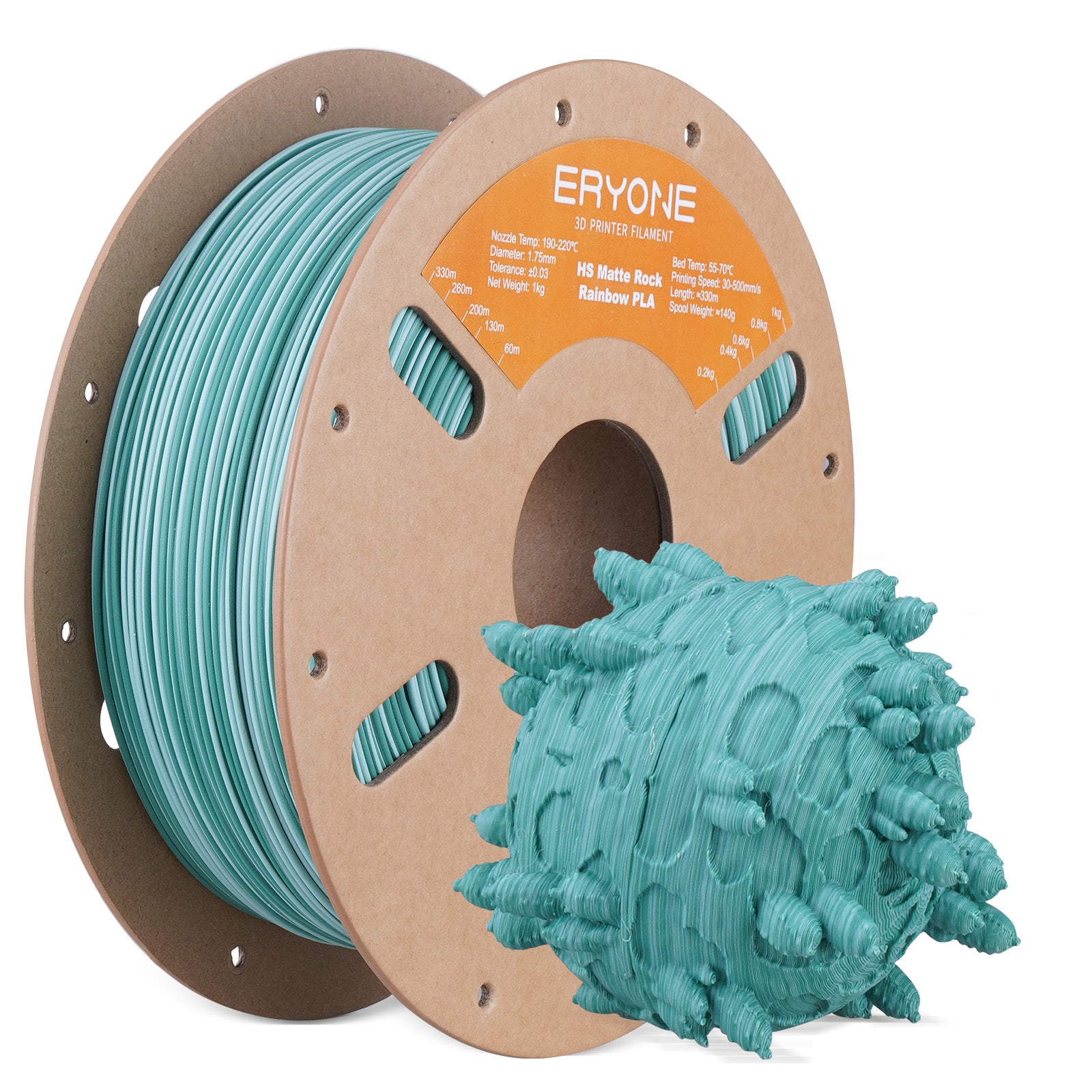 ERYONE Matte PLA Filament, 1.75mm Filament for 3D Printer, 1KG(2.2LBS)/ Spool,