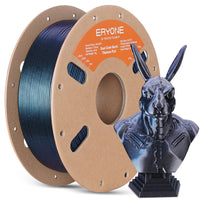 (€12 for the whole thing) Burnt Titanum Series - PLA - Burning Titanium Dual Color - Black & Blue - 1kg