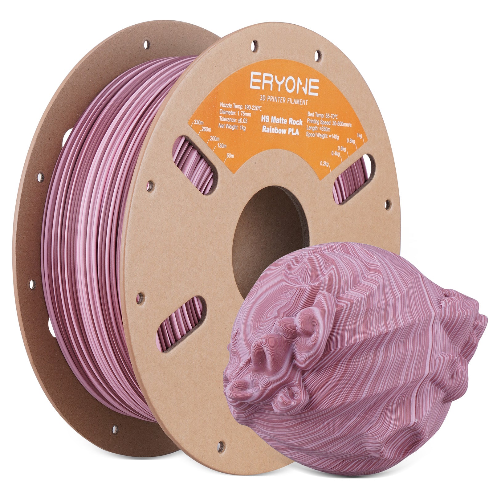 ERYONE Matte PLA Filament, 1.75mm Filament for 3D Printer, 1KG(2.2LBS)/ Spool,