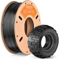 (Pre-Sale)TPU Filament，0.5kg (MOQ:20 Rolls,Mixable) - Black / 0.5KG