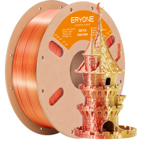 (Pre-Sale)PLA All Series Filament，1kg (MOQ:20 Rolls,Mixable) - Silk Dual-Color-Gold&Copper