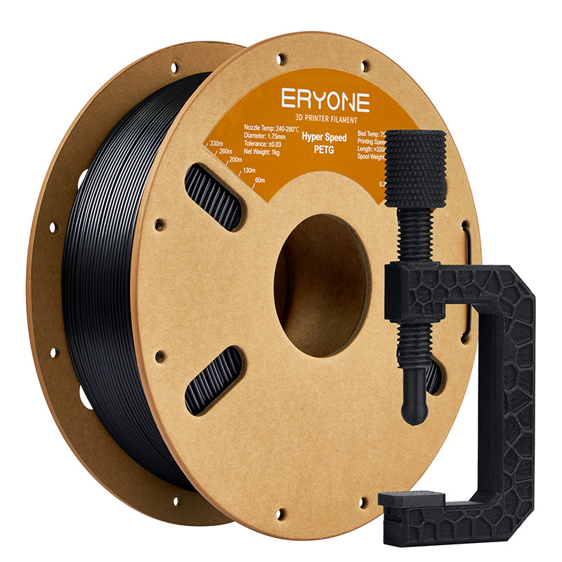 ERYONE PETG Filament, 1.75mm ±0.03mm Filament für 3D Drucker, 1KG(2.2LBS)/ Spule