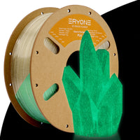 PLA Luminous Filament - 1.75mm±0.03mm (1kg) - firefly green
