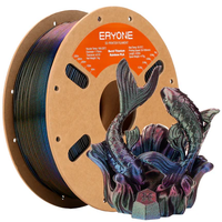(€12 for the whole thing) Burnt Titanum Series - PLA - Burning Titanium Rainbow - Galaxy (Green & Blue & Rose Red) - 1kg