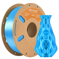 (Pre-Sale)PLA All Series Filament，1kg (MOQ:20 Rolls,Mixable) - SILK-BLUE
