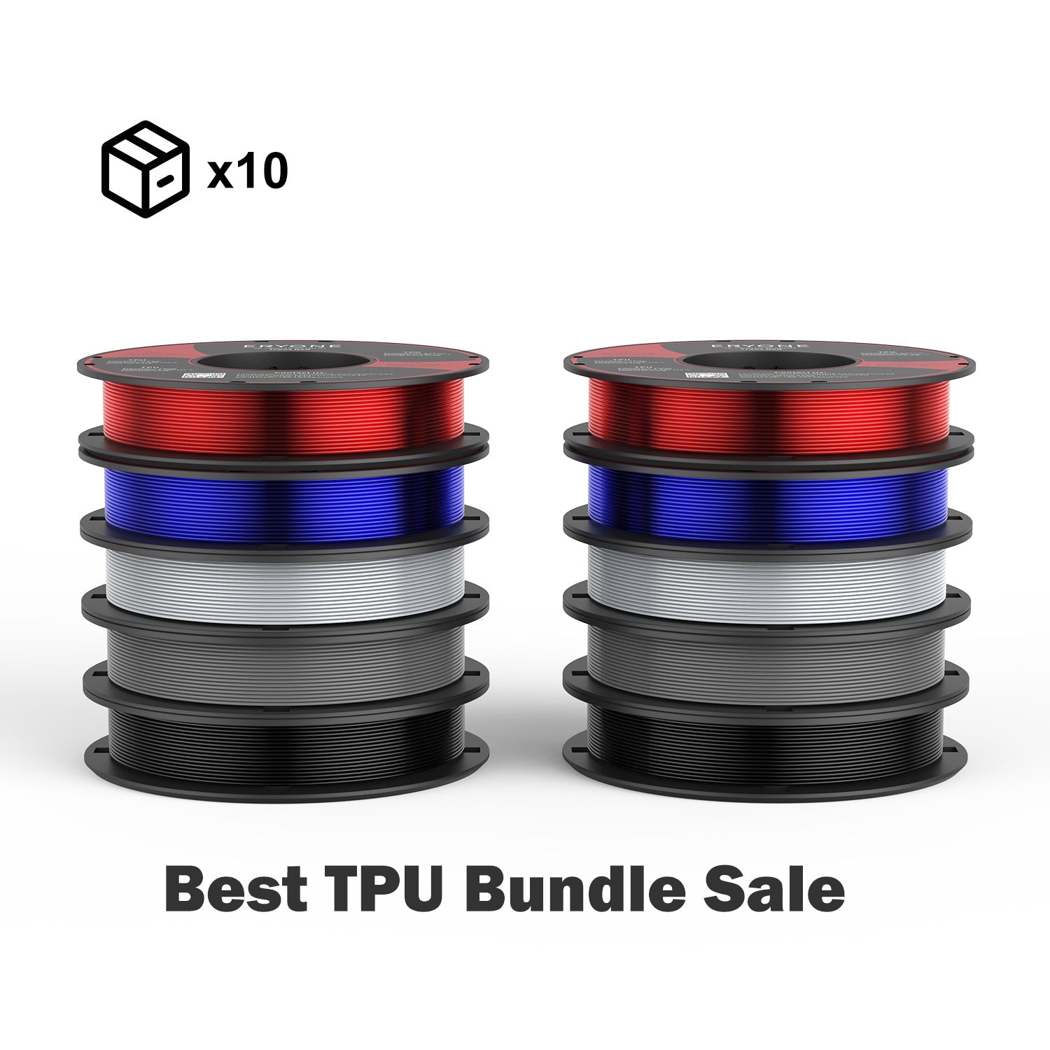 Bundle Sale- ERYONE TPU 3D Filament 0.5kg&1kg +FREE SHIPPING(MOQ:10 rolls,can mix color)