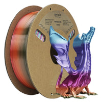 PLA Silk Rainbow Filament - 1.75mm±0.03mm (1kg) - Candy