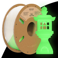 PLA Luminous Filament - 1.75mm±0.03mm (1kg) - Green