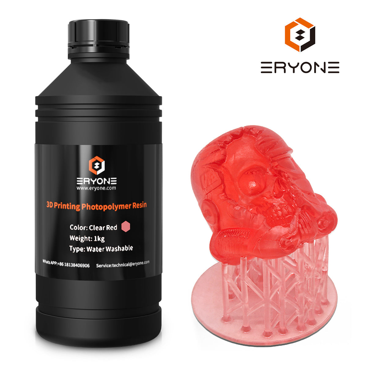 Eryone Wasser abwaschbar 3D Drucker Harz 1KG