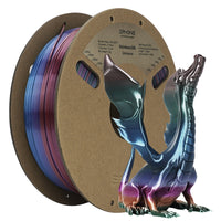 PLA Silk Rainbow Filament - 1.75mm±0.03mm (1kg) - Univeres