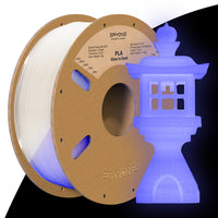 PLA Luminous Filament - 1.75mm±0.03mm (1kg) - Blue