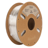 (Pre-Sale)TPU Filament，0.5kg (MOQ:20 Rolls,Mixable) - Transparent / 1KG