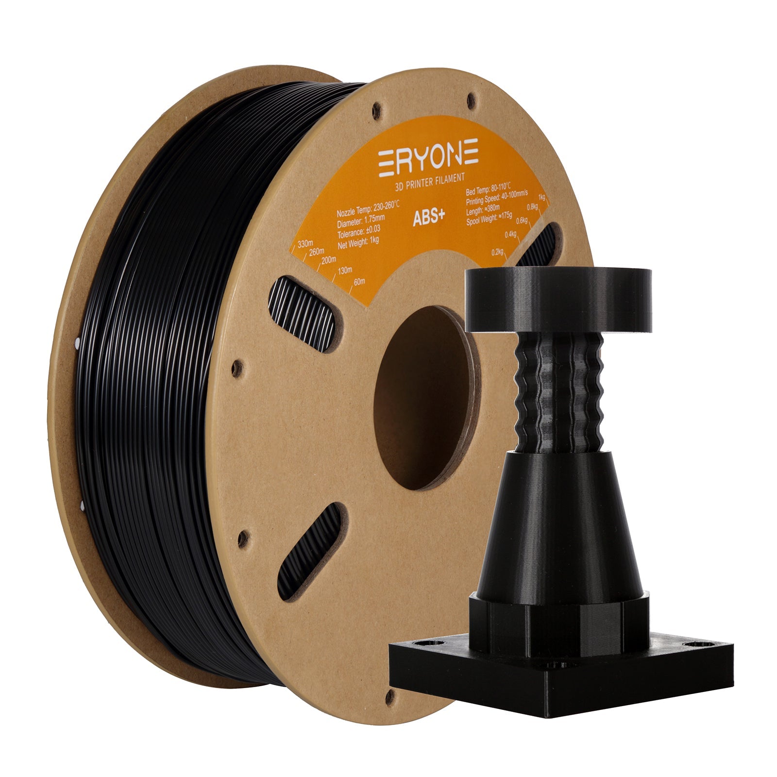 ERYONE ABS(+) 3D Printer Filament, Dimensional Accuracy +/- 0.05 Mm 1kg (2.2LBS)/Spool, 1.75mm