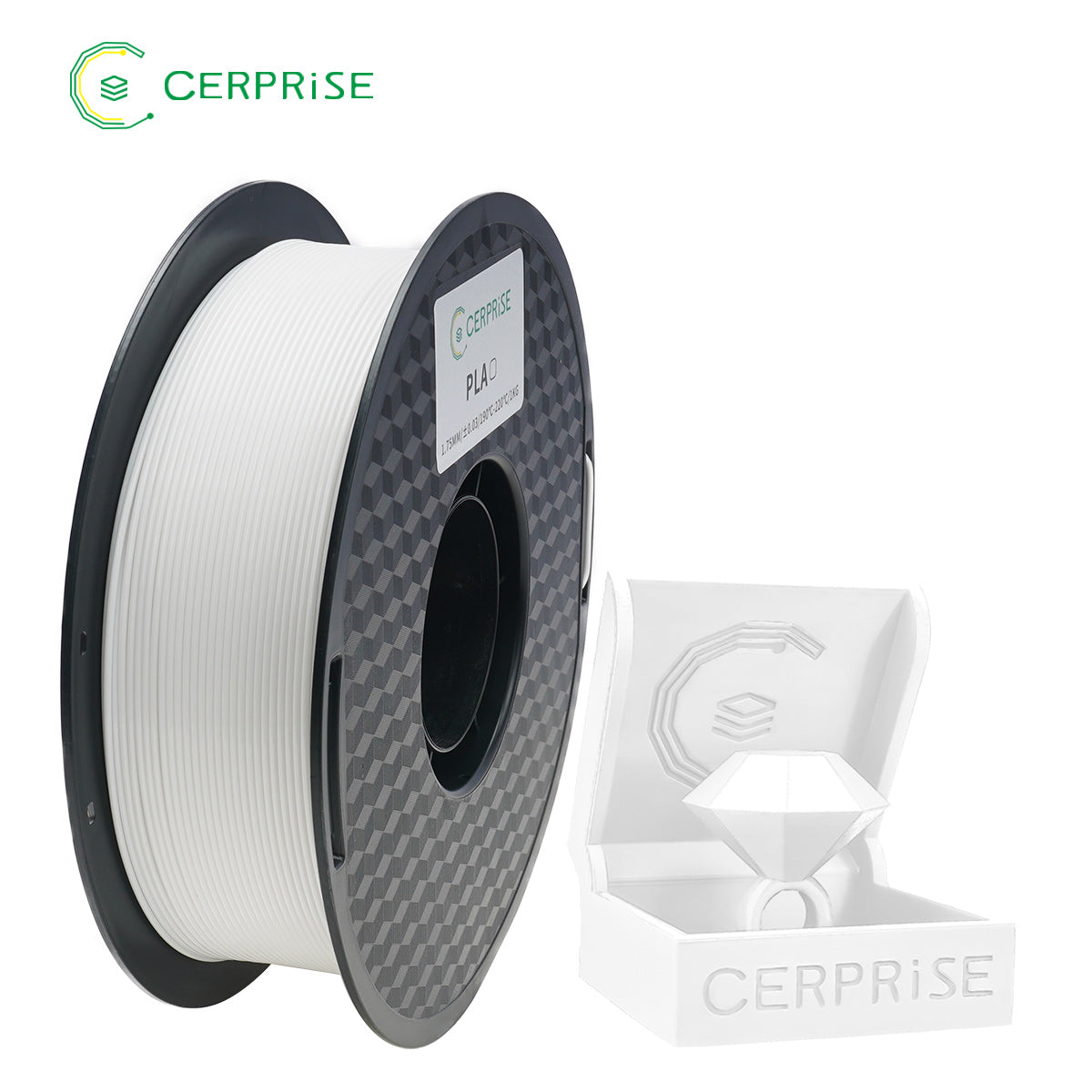 CERPRiSE Filament 1.75mm, 1kg (2.2lbs) Spool
