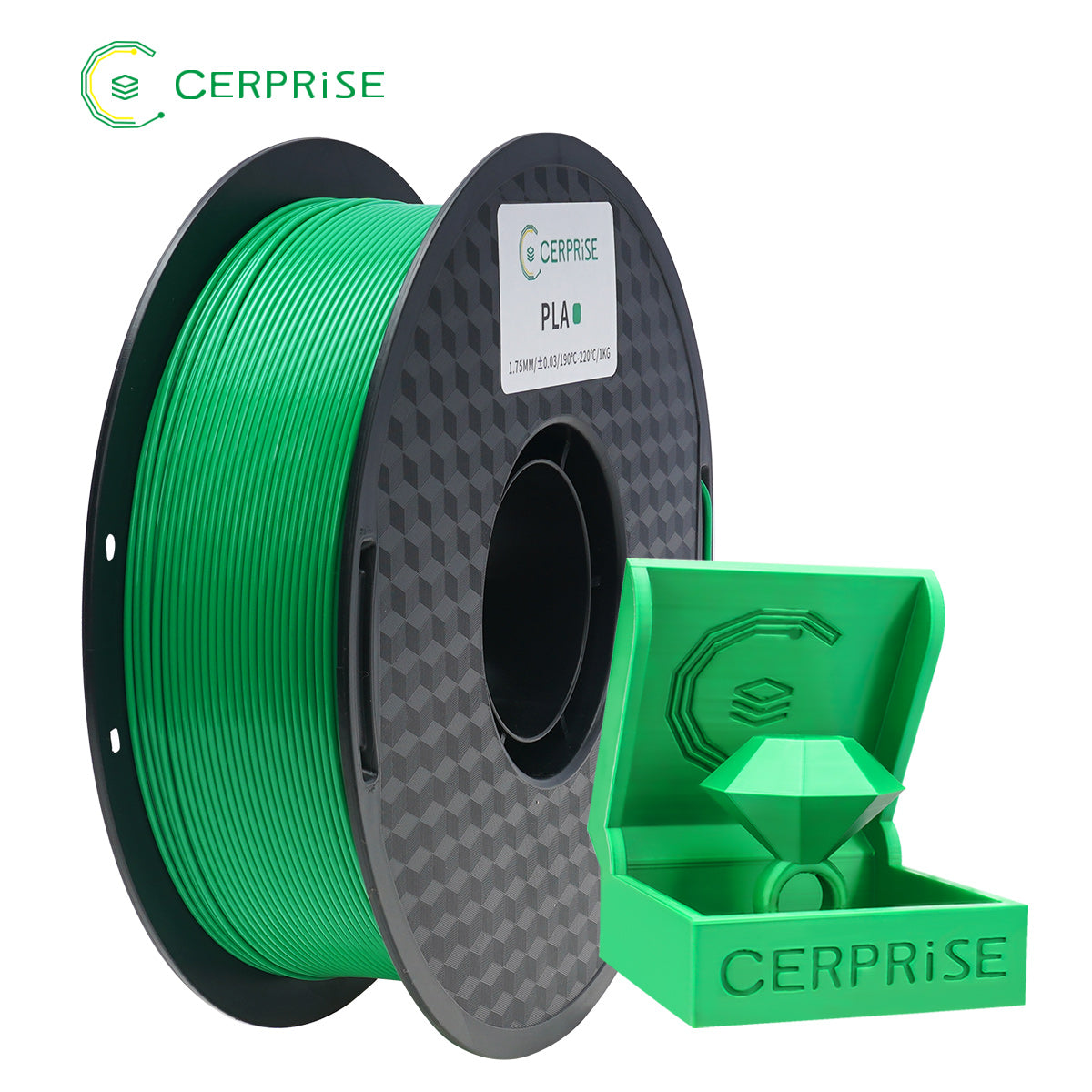 CERPRiSE Filament 1.75mm, 1kg (2.2lbs) Spool